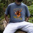 Stoneage Caveman Neolithic History Baseball Dad Father Men's Comfort Colors T-Shirt Denim