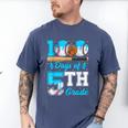 100 Days Of 5th Grade Baseball 100th Day Of School Boys Kids Men's Comfort Colors T-Shirt Blue Jean 100 Days Of 5th Grade Baseball 100th Day Of School Boys Kids Men's Comfort Colors T-Shirt Blue Jean