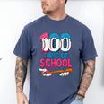 100 Days Of School Baseball Drip Bat 100th Day Of School Boy Men's Comfort Colors T-Shirt Blue Jean 100 Days Of School Baseball Drip Bat 100th Day Of School Boy Men's Comfort Colors T-Shirt Blue Jean