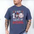 100 Days Of School Dabbing Baseball Hit Student Kids Boys Men's Comfort Colors T-Shirt Blue Jean 100 Days Of School Dabbing Baseball Hit Student Kids Boys Men's Comfort Colors T-Shirt Blue Jean