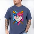 Baseball Boys Ice Cream Drip Baseball Men's Comfort Colors T-Shirt Blue Jean Baseball Boys Ice Cream Drip Baseball Men's Comfort Colors T-Shirt Blue Jean