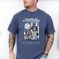 Baseball Dad Like A Normal Dad But Louder And Prouder Men's Comfort Colors T-Shirt Blue Jean