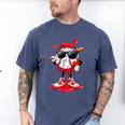 Baseball Drip Ice Cream Sunglasses Boys Youth Kids Valentine Men's Comfort Colors T-Shirt Blue Jean