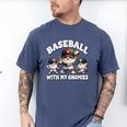 Baseball Gnome Grandpa With Sayings For Baseball Dad Coach Men's Comfort Colors T-Shirt Blue Jean Baseball Gnome Grandpa With Sayings For Baseball Dad Coach Men's Comfort Colors T-Shirt Blue Jean