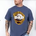 Baseball Sports Baseball Dad Men's Comfort Colors T-Shirt Blue Jean