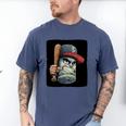 Cool Dollar Bill Guy With Cap And Baseball Costume Premium Tri-Blend Men's Comfort Colors T-Shirt Blue Jean Cool Dollar Bill Guy With Cap And Baseball Costume Premium Tri-Blend Men's Comfort Colors T-Shirt Blue Jean