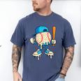Cool Drip Baseball Shirt Youth Baseball Drip Men's Comfort Colors T-Shirt Blue Jean Cool Drip Baseball Shirt Youth Baseball Drip Men's Comfort Colors T-Shirt Blue Jean