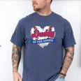 Daddy Of The Rookie Baseball Dad Retro Love Heart Birthday Premium Men's Comfort Colors T-Shirt Blue Jean Daddy Of The Rookie Baseball Dad Retro Love Heart Birthday Premium Men's Comfort Colors T-Shirt Blue Jean