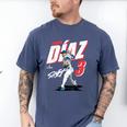 Edwin Diaz Los Angeles D Baseball Players MLBEDD204M Men's Comfort Colors T-Shirt Blue Jean Edwin Diaz Los Angeles D Baseball Players MLBEDD204M Men's Comfort Colors T-Shirt Blue Jean