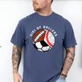 Gigi Of Ballers Baseball Soccer Football Gigi Men's Comfort Colors T-Shirt Blue Jean
