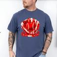 Ice Cream Drip Heart Valentines Day Baseball Boys Youth Kids Men's Comfort Colors T-Shirt Blue Jean Ice Cream Drip Heart Valentines Day Baseball Boys Youth Kids Men's Comfort Colors T-Shirt Blue Jean
