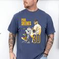 Paul Skenes Pittsburgh MLB Baseball Players MLBPSK304N Men's Comfort Colors T-Shirt Blue Jean