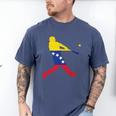 Venezuela Baseball Men's Comfort Colors T-Shirt Blue Jean Venezuela Baseball Men's Comfort Colors T-Shirt Blue Jean