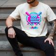 100 Days Of School Baseball Drip 100 Days For Boys And Kids Men's Comfort Colors T-Shirt Ivory
