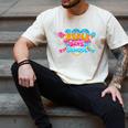 100 Days Of School Baseball Drip Ice Cream Costume Teachers Men's Comfort Colors T-Shirt Ivory 100 Days Of School Baseball Drip Ice Cream Costume Teachers Men's Comfort Colors T-Shirt Ivory