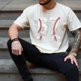 67 Six Seven Number 6 7 Meme Baseball Six Seven For Boys Men Men's Comfort Colors T-Shirt Ivory