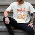 This Baller Is Now 11 Year Baseball Player 11th Birthday Boy Men's Comfort Colors T-Shirt Ivory This Baller Is Now 11 Year Baseball Player 11th Birthday Boy Men's Comfort Colors T-Shirt Ivory