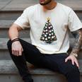 Baseball Christmas Tree Men Boys Youth Santa Sports Men's Comfort Colors T-Shirt Ivory