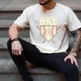 Baseball Dad Sport Fan Father Men's Comfort Colors T-Shirt Ivory