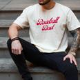 Baseball Dad Travel Ball Little League Husband Wedding Men's Comfort Colors T-Shirt Ivory