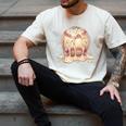 Baseball Drip Ice Cream Melting Illustration Men's Comfort Colors T-Shirt Ivory Baseball Drip Ice Cream Melting Illustration Men's Comfort Colors T-Shirt Ivory