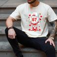 Baseball Drip Icecream Valentine 67 Meme Tees Men Youth Boys Men's Comfort Colors T-Shirt Ivory