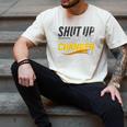 Baseball Fan Shut Up I'm Doing Game Changer Premium Tri-Blend Men's Comfort Colors T-Shirt Ivory Baseball Fan Shut Up I'm Doing Game Changer Premium Tri-Blend Men's Comfort Colors T-Shirt Ivory
