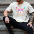 Baseball Ice Cream Drip Number 23 Player 23rd Birthday Men's Comfort Colors T-Shirt Ivory