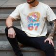 Baseball Player 67 Number 67th Sports Ice Cream Drip Men's Comfort Colors T-Shirt Ivory