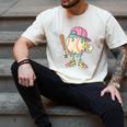 Cute Baseball Ice Cream Drip For Girls & Boys 2 Sides Men's Comfort Colors T-Shirt Ivory Cute Baseball Ice Cream Drip For Girls & Boys 2 Sides Men's Comfort Colors T-Shirt Ivory