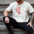 Don't Ask I'm Not Doing Gamechanger Sarcastic Baseball Quote Men's Comfort Colors T-Shirt Ivory