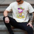 Kids Baseball Drip Ice Cream Apparel Kids Boys Mardi Gras Men's Comfort Colors T-Shirt Ivory