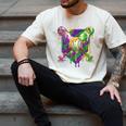 Mardi Gras Ice Cream Drip Baseball Sports For Men Women Kids Men's Comfort Colors T-Shirt Ivory