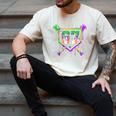 Six Seven Mardi Gras Baseball Sports Party Men's Comfort Colors T-Shirt Ivory Six Seven Mardi Gras Baseball Sports Party Men's Comfort Colors T-Shirt Ivory