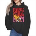 Baseball Mom Game Day Trendy Pink Leopard Mama Wmen Hoodie Baseball Mom Game Day Trendy Pink Leopard Mama Wmen Hoodie