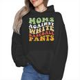 Moms Against Baseball Pants Retro Baseball Mom Wmen Hoodie Moms Against Baseball Pants Retro Baseball Mom Wmen Hoodie