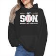 My Son Bought Me This Baseball Mom Wmen Hoodie