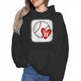 Womens Bleached Custom Baseball Mom Number 22 Heart For Mom Wmen Hoodie Womens Bleached Custom Baseball Mom Number 22 Heart For Mom Wmen Hoodie