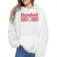 Baseball Mom Mother Mothers Of Baseball Athletes Wmen Hoodie