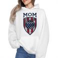 USA Mum Mother's Day Baseball Mom Wmen Hoodie USA Mum Mother's Day Baseball Mom Wmen Hoodie
