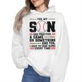 Yes Son Has Practice a Game Baseball Mom Wmen Hoodie Yes Son Has Practice a Game Baseball Mom Wmen Hoodie