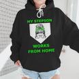 Baseball Mom Quote My Stepson Works From Home Wmen Hoodie Baseball Mom Quote My Stepson Works From Home Wmen Hoodie