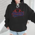 Baseball Mommy Of The Rookie Mom Birthday Baseball Wmen Hoodie