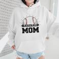 American Flag Patriotic Game Day Baseball Mom Wmen Hoodie American Flag Patriotic Game Day Baseball Mom Wmen Hoodie