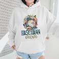 Artsy Baseball Mom Flowers Unique Game Day Ball Distressed Wmen Hoodie Artsy Baseball Mom Flowers Unique Game Day Ball Distressed Wmen Hoodie