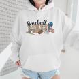 Baseball Mama Leopard Baseball Mom Mother's Day Wmen Hoodie Baseball Mama Leopard Baseball Mom Mother's Day Wmen Hoodie
