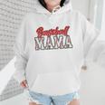Baseball Mama Retro Groovy Baseball Mom Women Mother's Day Wmen Hoodie Baseball Mama Retro Groovy Baseball Mom Women Mother's Day Wmen Hoodie