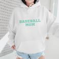 In My Baseball Mom Era Tee Game Day Baseball Mom Life Wmen Hoodie