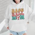 Baseball Mom Groovy Baseball Mom Wmen Hoodie Baseball Mom Groovy Baseball Mom Wmen Hoodie