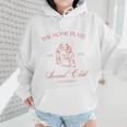 Baseball Mom Home Plate Social Club Mother's Day Wmen Hoodie